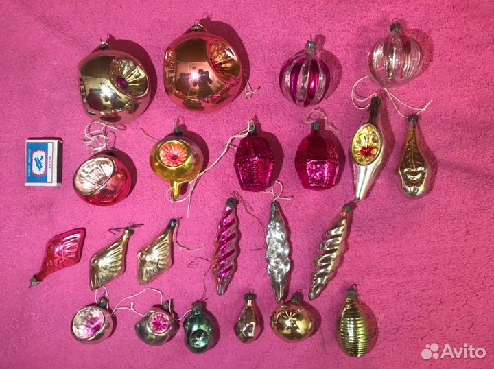 Елочные игрушки СССР