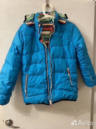 Пуховик reima двухсторонний 146(+6)