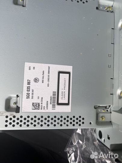 Volkswagen golf 7 магнитола