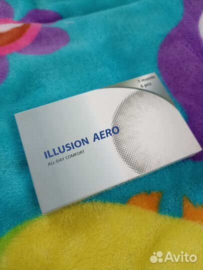 Контактные линзы illusion aero -2.5