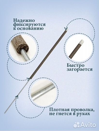 Бенгальские огни большие