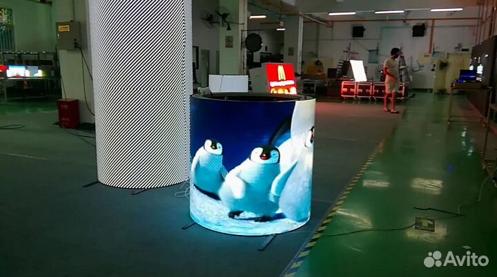 Видео экран светодиодный для рекламы