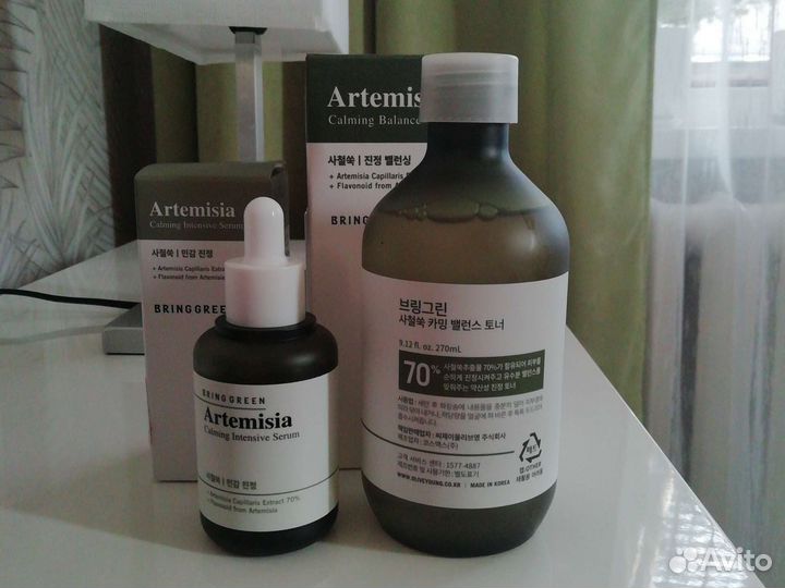 Корейский уход. Сыворотка+тоник Bring Grin