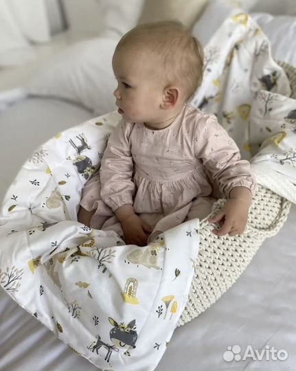 Плед детский на выписку турция