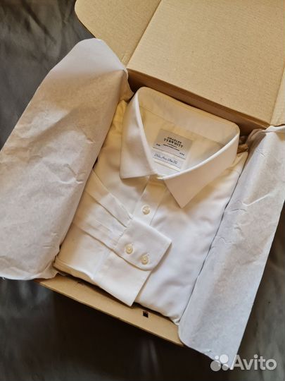 Рубашка Charles Tyrwhitt slim fit в 46 (54) 65