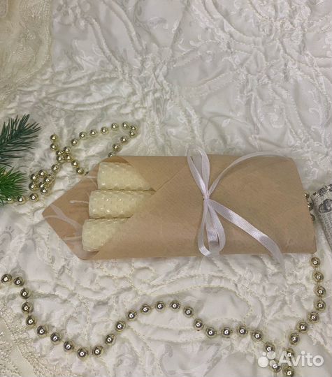 Свечи из натуральной вощины