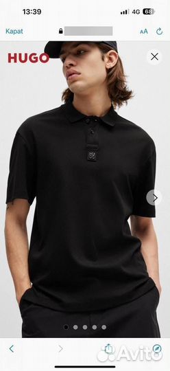 Футболка Поло Hugo boss v24