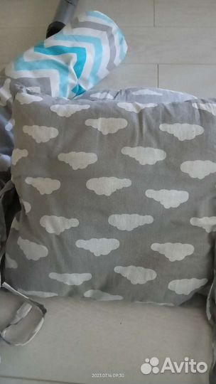 Бортики для детской кроватки