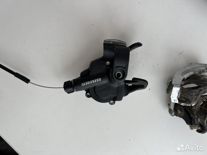 Манетка sram x4 и переключатель MicroShift MS22