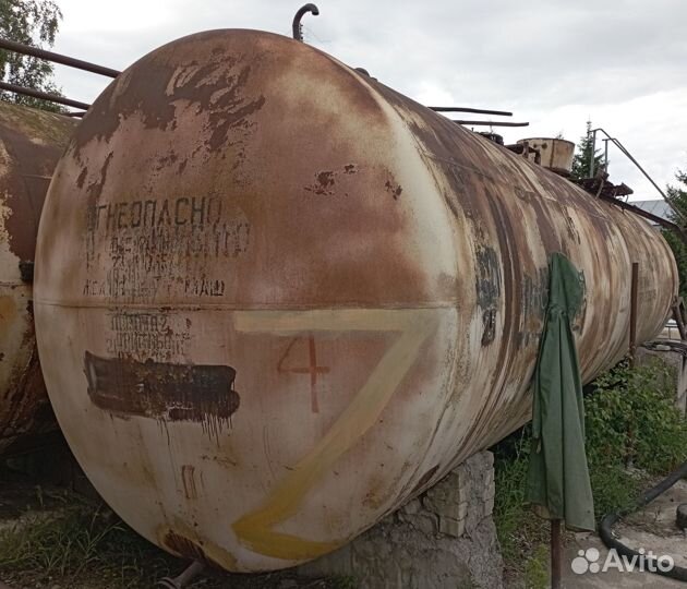 Цистерна ёмкость 60м3 биметаллическая