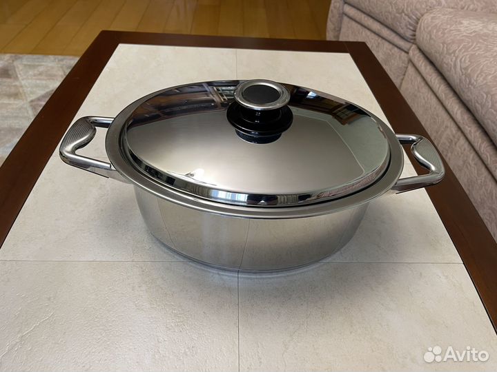 Кастрюля Zepter (овал) 6л 30 см