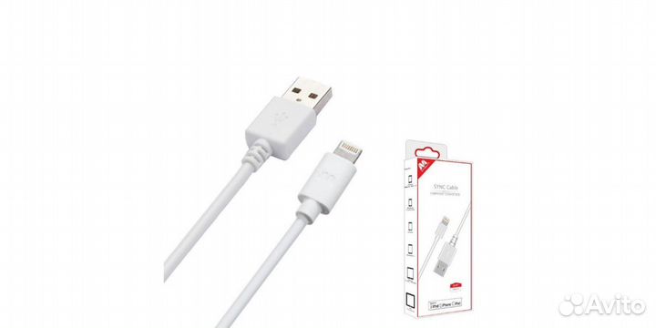 Лот (2 шт) Дата кабель MFi, 1,2м для iPhone