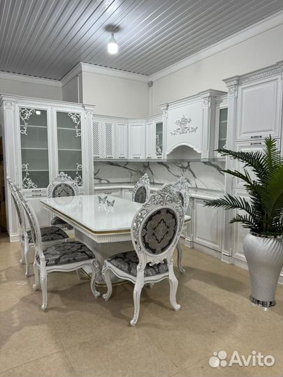 Стол стулья шах