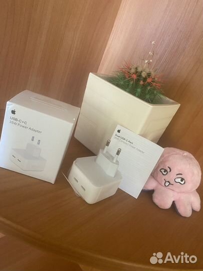 Адаптер apple 35W