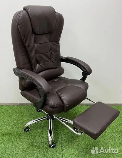 Компьютерное игровое кресло геймерское с массажем