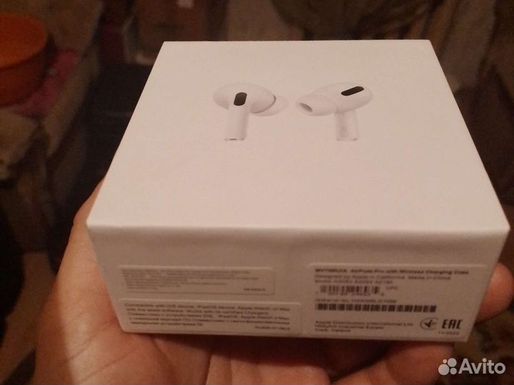 Беспроводные наушники apple airpods pro