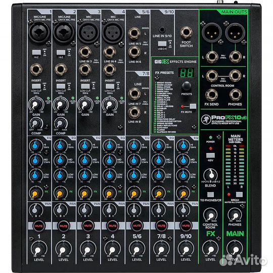 Микшерный пульт mackie ProFX10v3