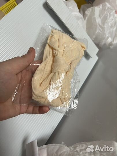 Новая повязка на голову девочки