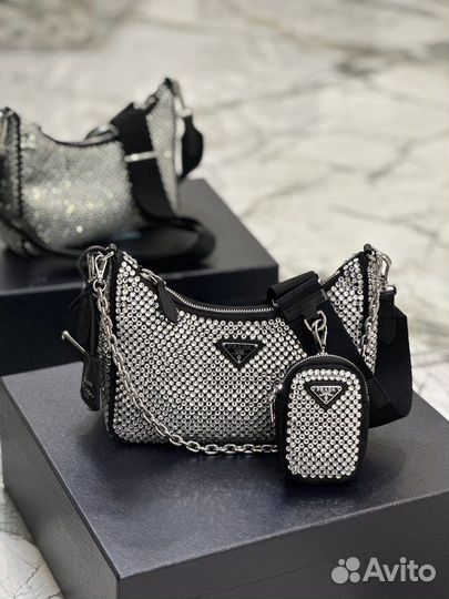 Сумка женская Hobo Prada,в наличии