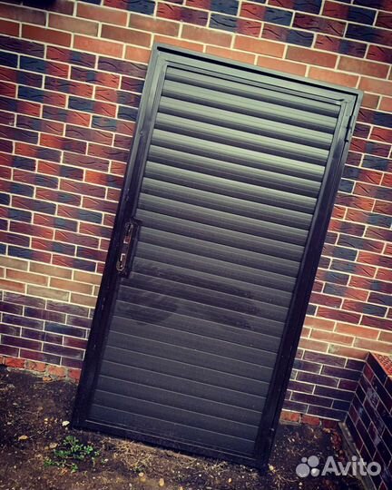 Калитка из роллетного профиля