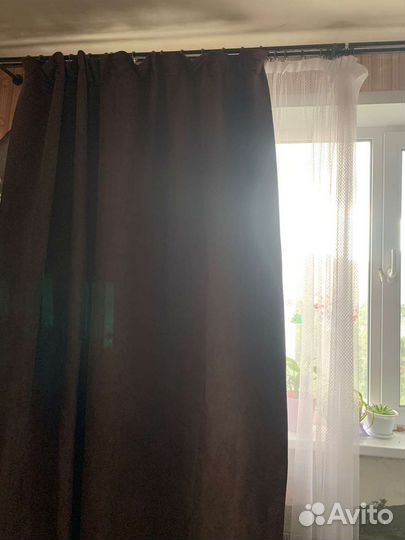 Шторы, карниз, тюль