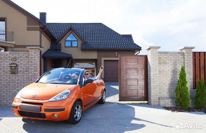 Откатные въездные ворота