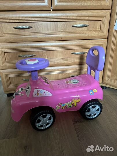 Детская машинка каталка беговел толокар