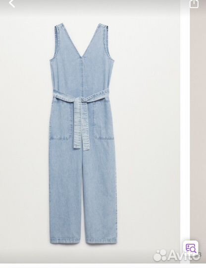 Комбинезон джинсовый mango