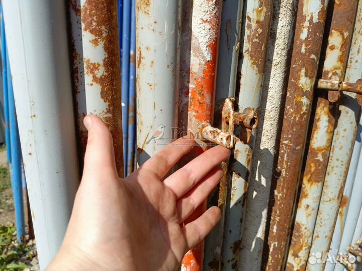 Леса фасадные бу