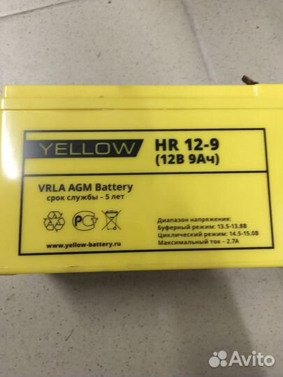 Аккумулятор для детского электромобиля, для ибп Ye