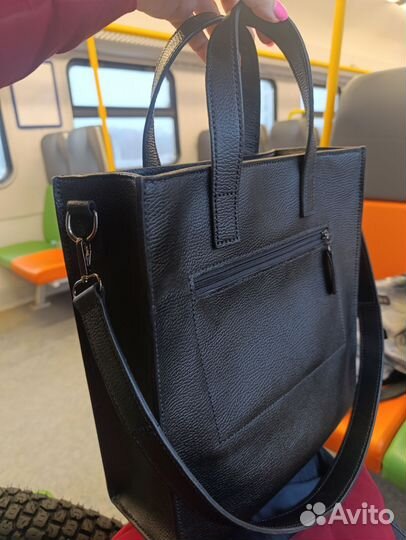 Кожаная сумка ручная работа