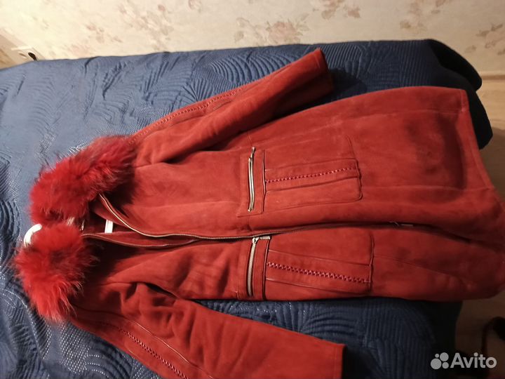 Продам дубленку 40-44р