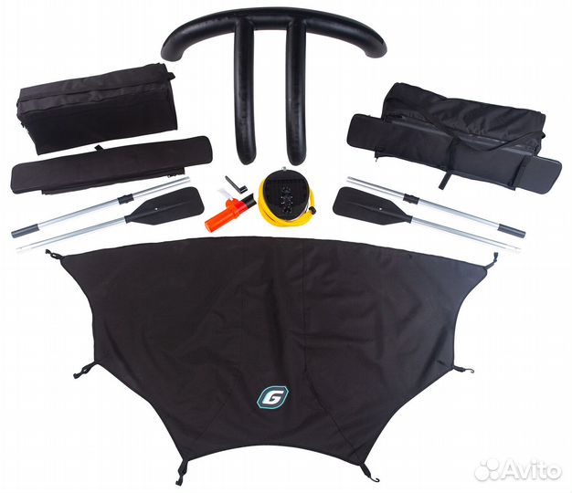 Мотор Gladiator 9.9 Pro + Лодка Gladiator E350 Pro