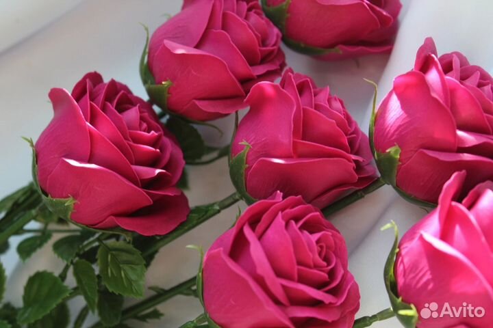 Букет из мыльных роз на 8 марта