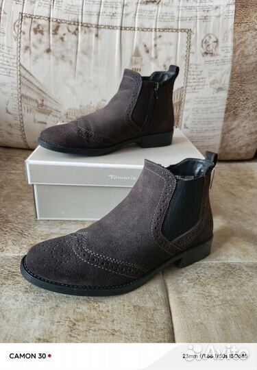 Ботильоны женские замшевые Tamaris 40