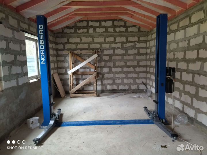 Установка монтаж и демонтаж подъёмников для авто