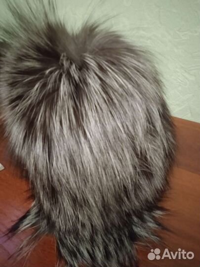 Шапка из чернобурки