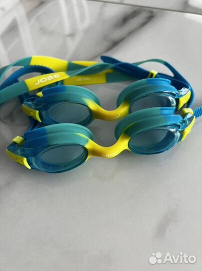 Купальник шапочка очки для плавания для девочки