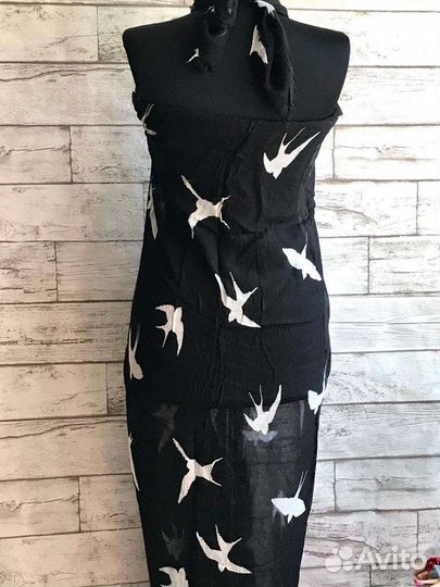 Парео/палантин/накидка пляжная