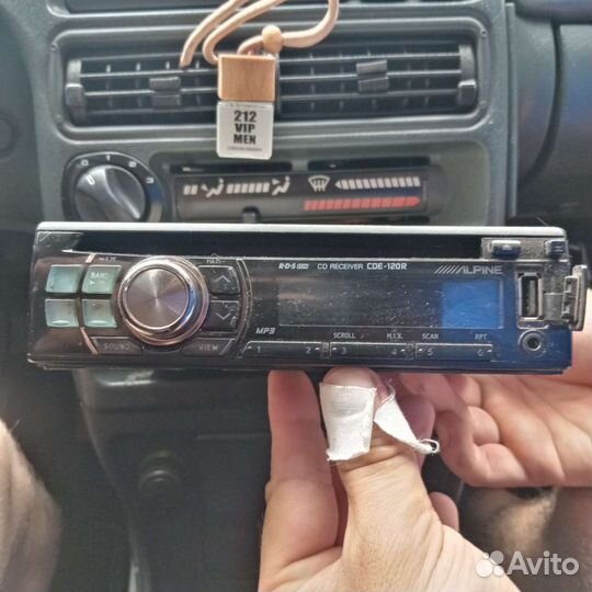 Магнитола alpine cde 120r