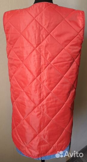 Жилетка женская стёганая для работы 48 размер