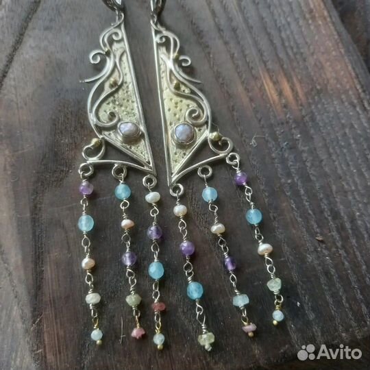 Серьги с жемчугом