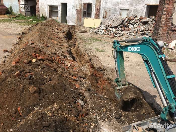 Услуги мини экскаватора аренда экскаватора