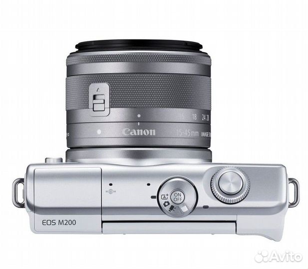 Фотоаппарат Canon EOS M200 Kit белый EF-M 15-45mm