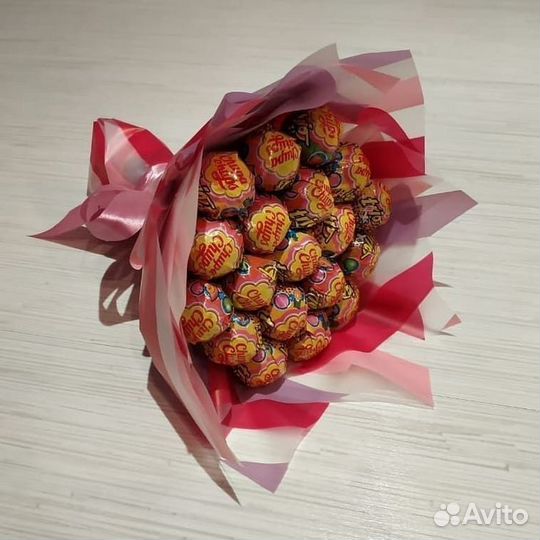 Букет из чупа чупсов