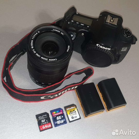 Фотоаппарат canon eos 60d