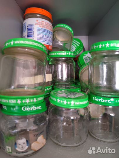 Банки из-под детского питания