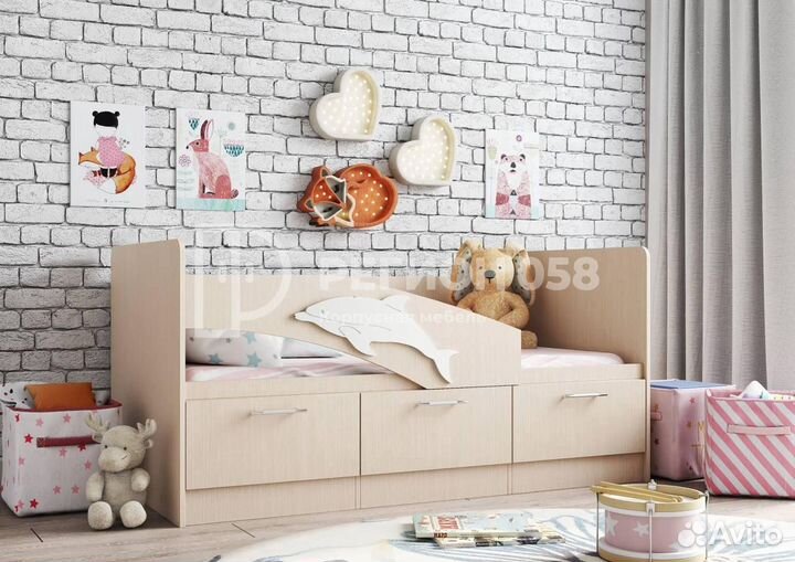Кровать дельфин