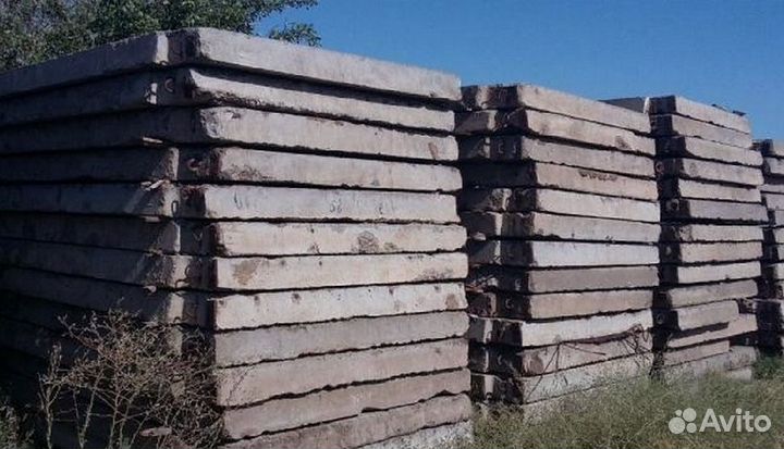 Плита дорожная 3000х1500мм 2 сорт