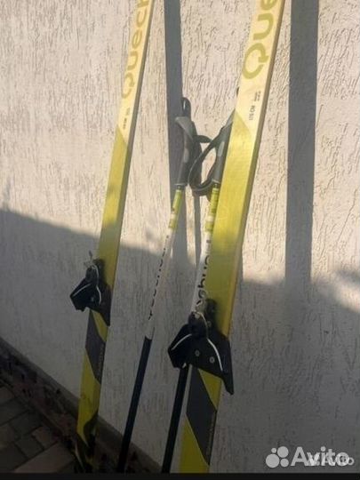 Лыжи беговые с палками и ботинками 39 в прокат
